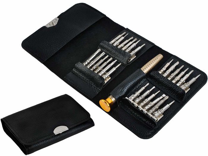 Lot De 8 Tournevis De Précision Pour Lunettes - Multi-embouts, Acier Inoxydable, Longueur 60mm, Pour Petits Appareils électroniques - 5