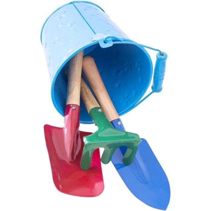 Eymobad – 11 Jouets De Plage Avec Seau Pliable, Pelle, Râteau, Moules – été, Sable, Eau, Pour Garçons Et Filles