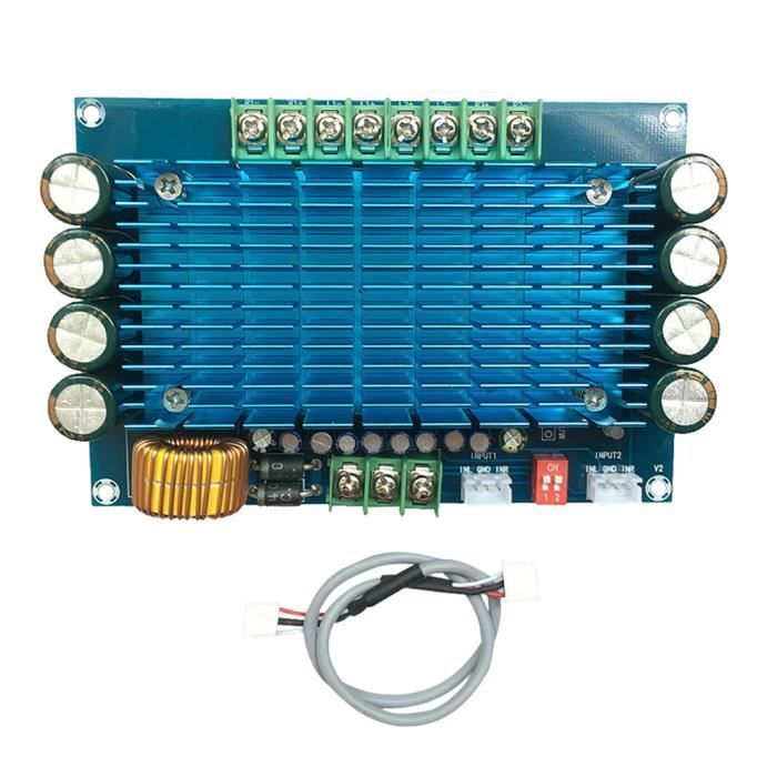 Carte D'ampli Amplificateur Haute Puissance Audio de Voiture 600W, Carte de sous-woofer Basse