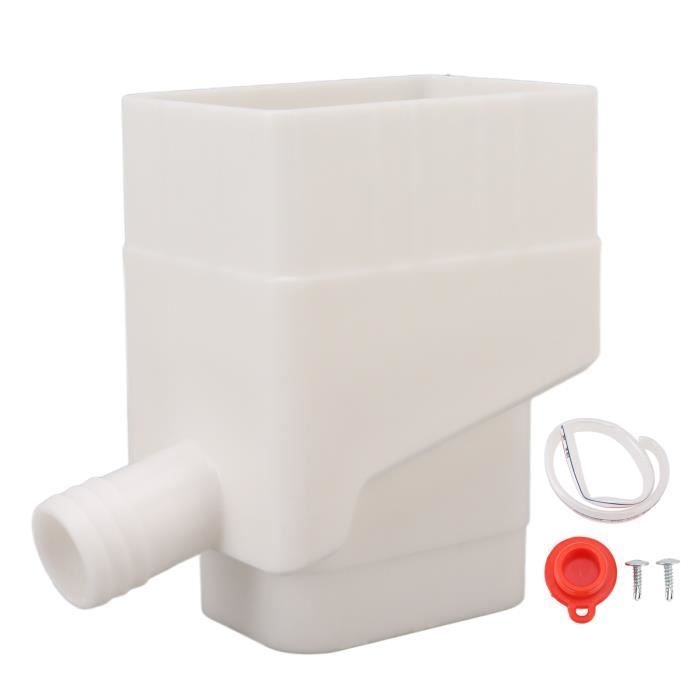 Système De Collecte D'Eau De Pluie - Barils Collecteurs Professionnels Détournement Blanc