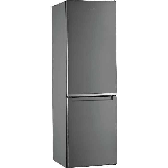 Réfrigérateur WHIRLPOOL W9821COX2 - Congélateur bas - 323L - Gris