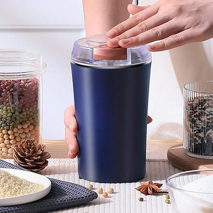 Moulin électrique Rechargeable Moulin à Café Portable MiiCoffee PT1 V2 - Broyeur Conique Inox, Réglable, Rechargeable USB-C, 30g Capacité