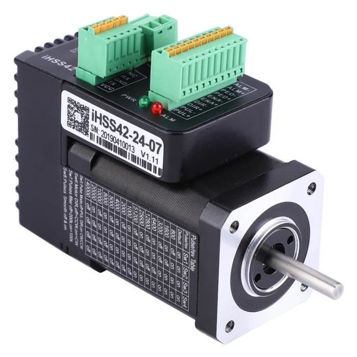 Servomoteur Pas à Pas Nema23 57EH83A4001 Boucle Fermée 2.6Nm + Driver CL57 + Réducteur Planétaire – CNC Routeur