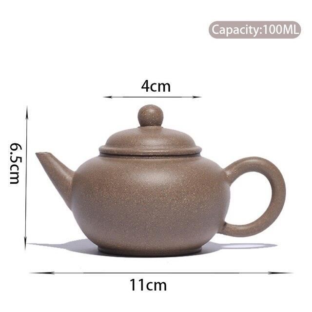 Housoutil Lot De 2 Poignées De Théière Vintage En Métal Pour Théière Japonaise - Poignée De Rechange En Bambou - Poignée De Bouilloire Compacte