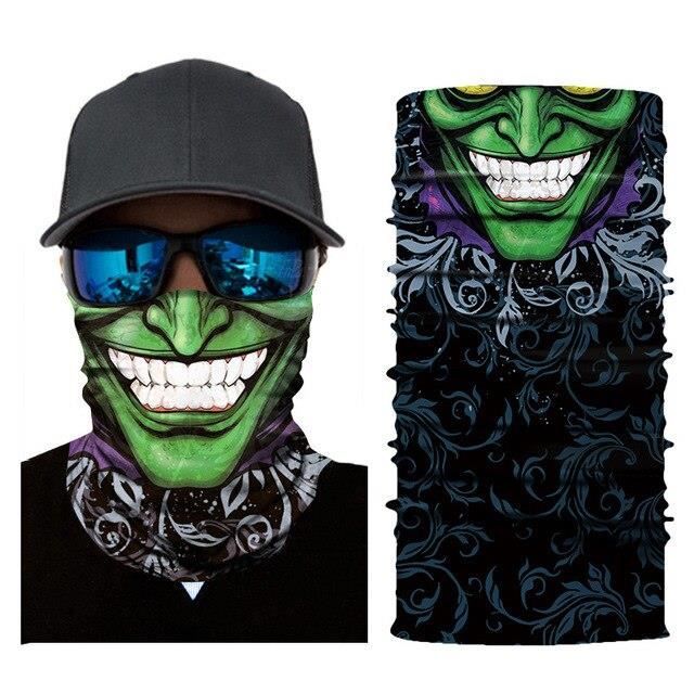 Bandana De Cyclisme Batman - Foulard Respirant, Protection UV, Pour Vélo, Moto, Sports Outdoor, Taille Unique - 2