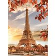 Puzzle 1000 pièces - Tour Eiffel automne - Nathan-1