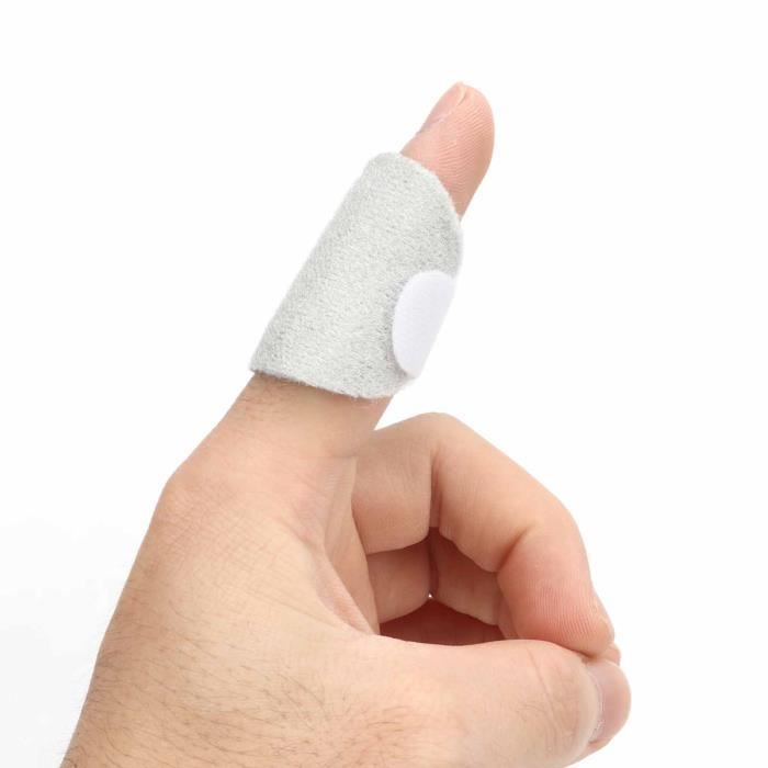 ONTYZZ 10 Protège-doigts Élastiques – Pour Basketball, Volley, Badminton – Respirant Et Antidérapant