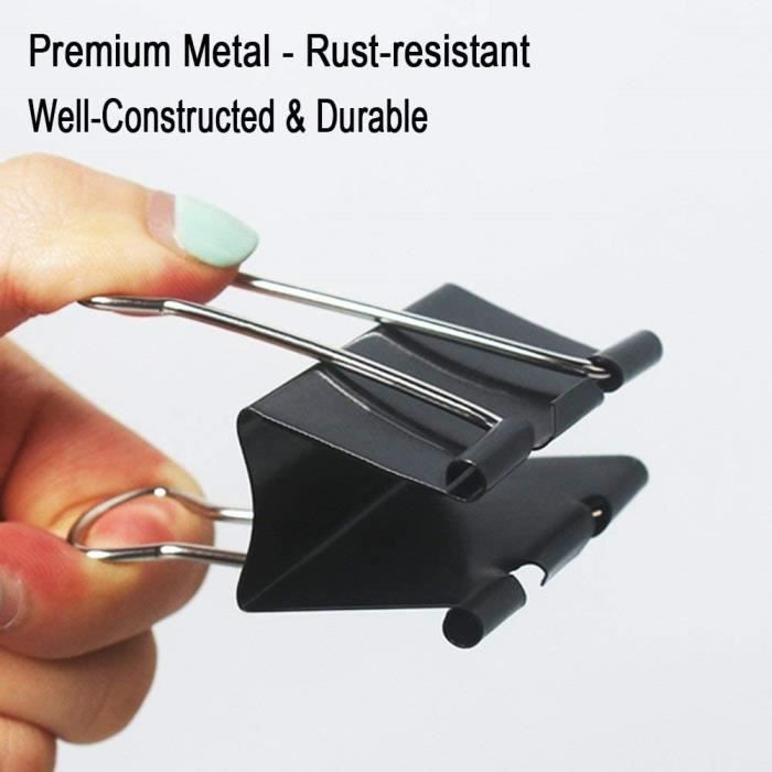 Extra large metal binder clips deals