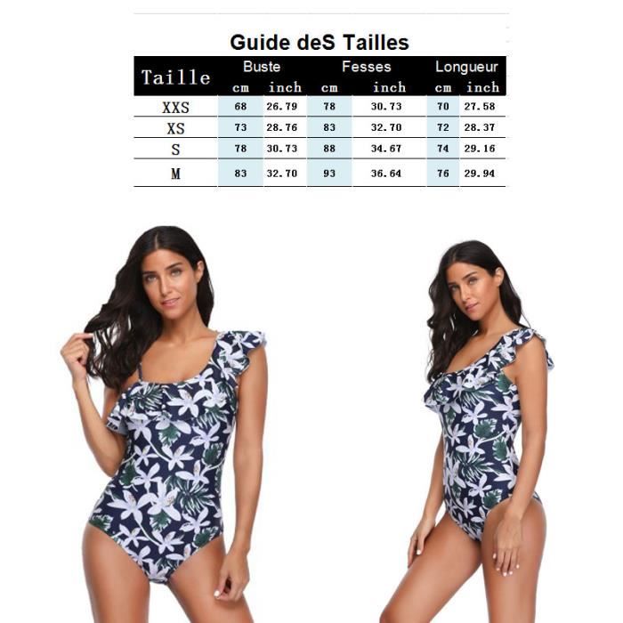Femme Bikini Maillots de XXS