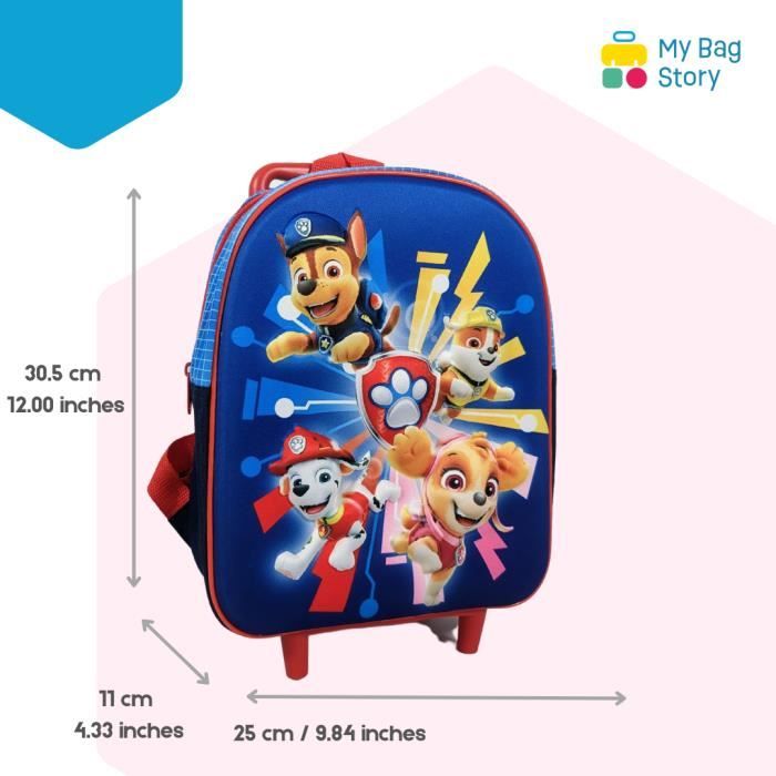 Cartable maternelle 2025 garçon pat patrouille