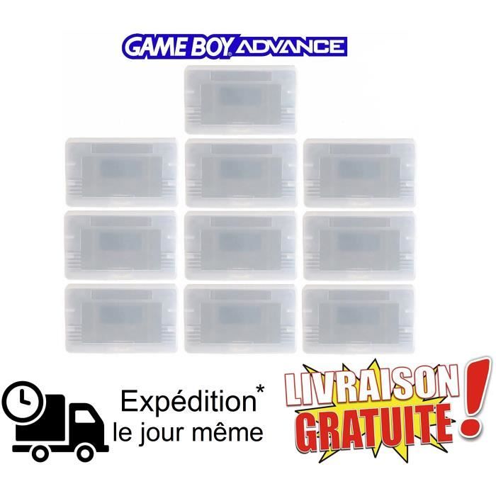 50 Boîtiers Crystal Transparents Pour Jeux Game Boy Color Et Advance, Neufs