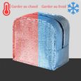 Petit Sac Isotherme Repas Imperméable à l'eau Glaciere Repas Doublement Epaissi Lunch Bag pour Femme Homme Enfant Lunchbox-2