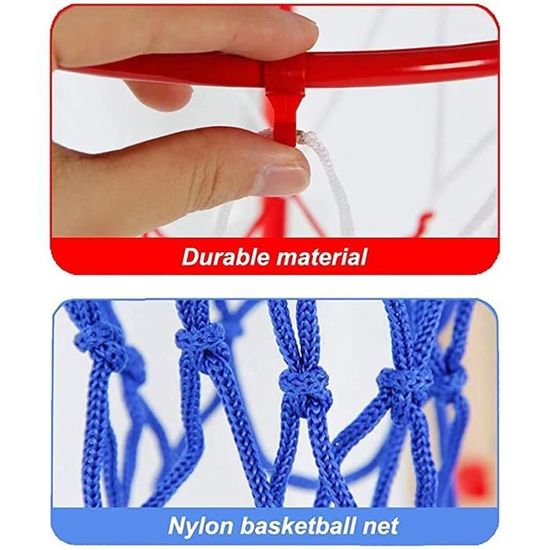 Mini Panier De Basket DILABNDA Avec Tableau Électronique - 4 Balles Incluses, Intérieur & Extérieur