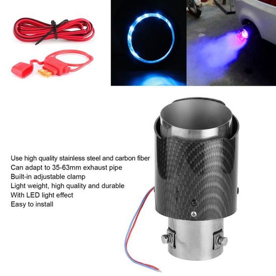 Couvercles De Sortie D'échappement Pour Mercedes Classe C W205 Etc. - Acier Inoxydable - Décoratif Et Protecteur
