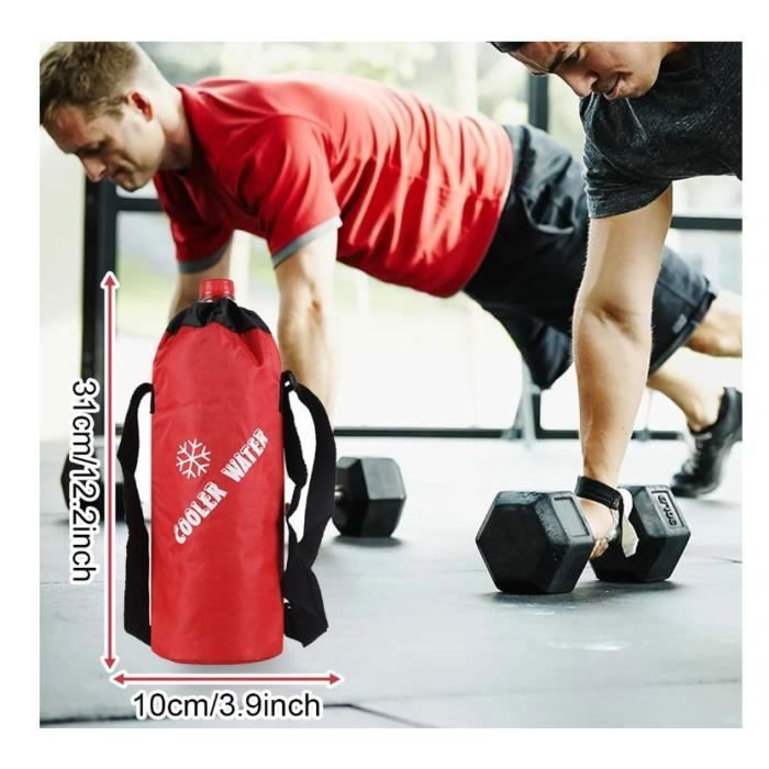Sac Bandoulière Isotherme Pour Bouteille D'eau - Grande Capacité, Réglable, étanche - Randonnée, Sport, Voyage