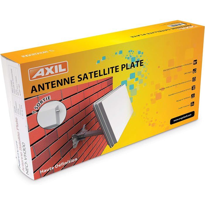 Antenne satellite plate selfsat h50d2 - double polarisation avec lnb