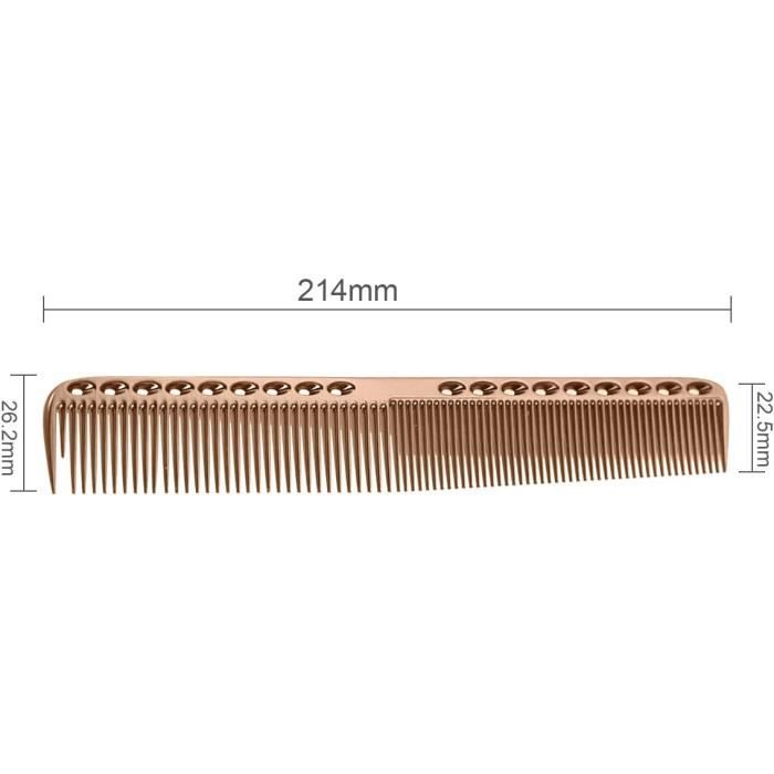 Peigne De Traction Pour Cheval En Alliage D'aluminium - 6,5 Pouces