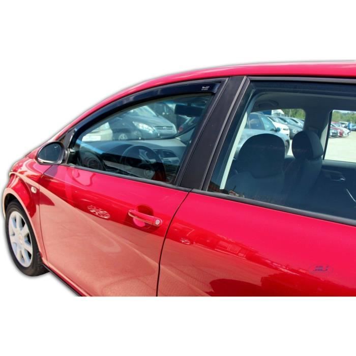 Heko Deflecteurs D'air Déflecteurs De Vent Compatible Avec Ssangyong Tivoli 5P. Berlina Depuis 2015, Ensemble