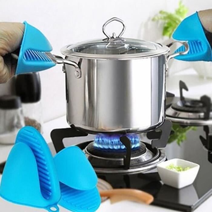 Acheter Gant de cuisine en Silicone, résistant à la chaleur, épais, pour  barbecue, gants de four, Gadgets de cuisine, accessoires de cuisine
