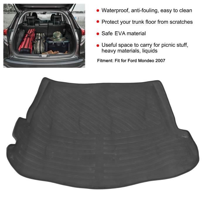 Doublure de Tapis de Coffre de Voiture à Couverture complète en Cuir PU pour  Ford Focus III Sedan 2014-2018, Doublure de Coffre de Voiture  Anti-poussière imperméables,E : : Auto et Moto