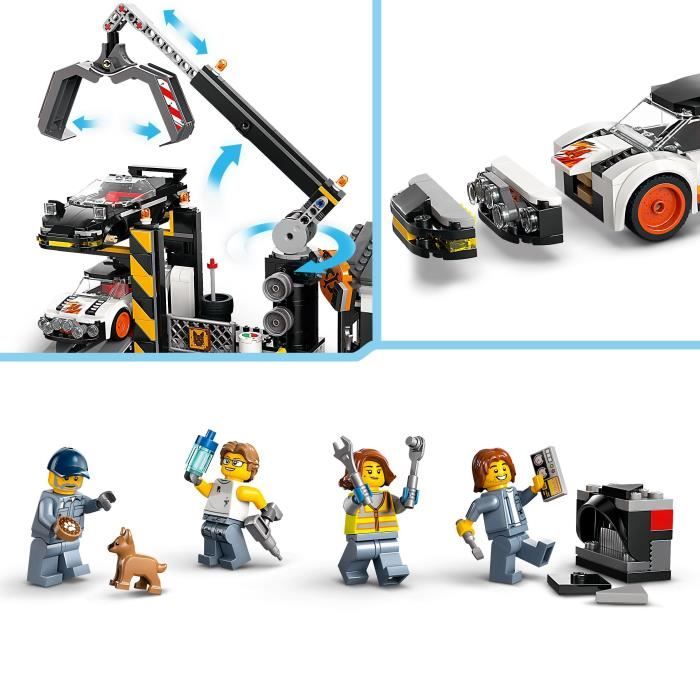 Jony 5 – Kit De Construction Robot 386 Pièces | Figurines Mecha Éducatif STEM Dès 6 Ans | Cadeau Noël Garçons Filles