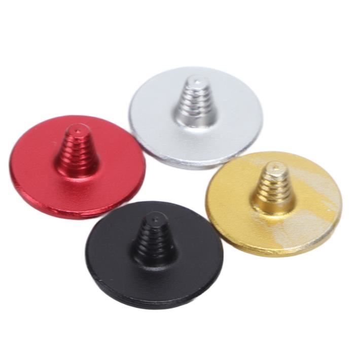 Tosuny Bouton De Déclenchement Concave Alliage Aluminium 4 Couleurs Pour Appareils Photo Fuji X100 X-E1 XT10 Etc. (Rouge, Noir, Argent, Or)