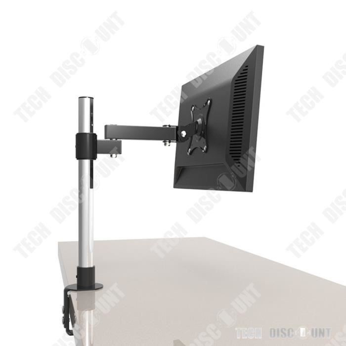 TooQ DB4032TNR-W Support de table pivotant/inclinable pour moniteur 17