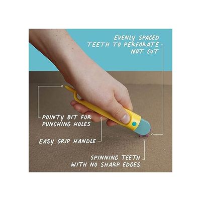 Makedo Discover | Ensemble d'outils de construction en carton recyclé dans une petite boîte à outils (126 pièces) | Jouets éducatifs STEM + STEAM pour le jeu à la maison + l'apprentissage Makedo Discover | Ensemble d'outils de construction en carton recyclé dans une petite boîte à outils (126 pièces) | Jouets éducatifs STEM + STEAM pour le jeu à la maison + l'apprentissage