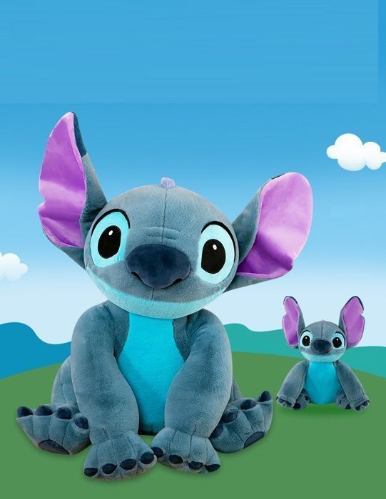 Peluche Stitch géante bleue - XIAOHUOLONG - Jouet en peluche Lilo