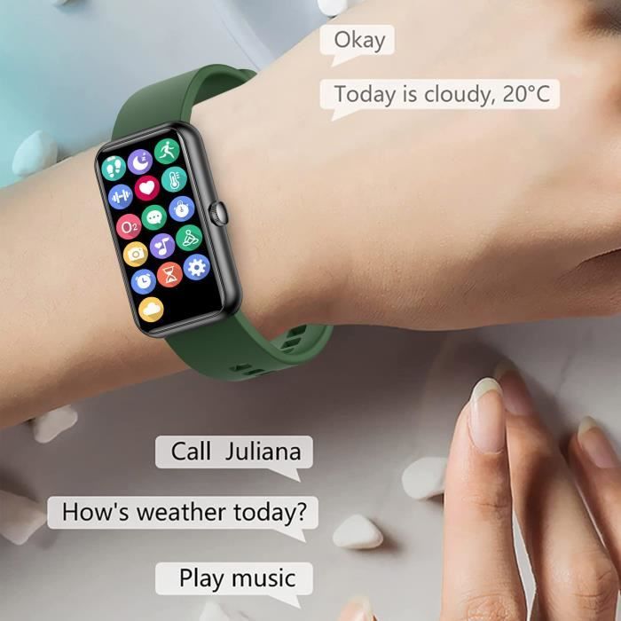 Bracelet Connect Montre Intelligente Bluetooth Multifonctionnelle