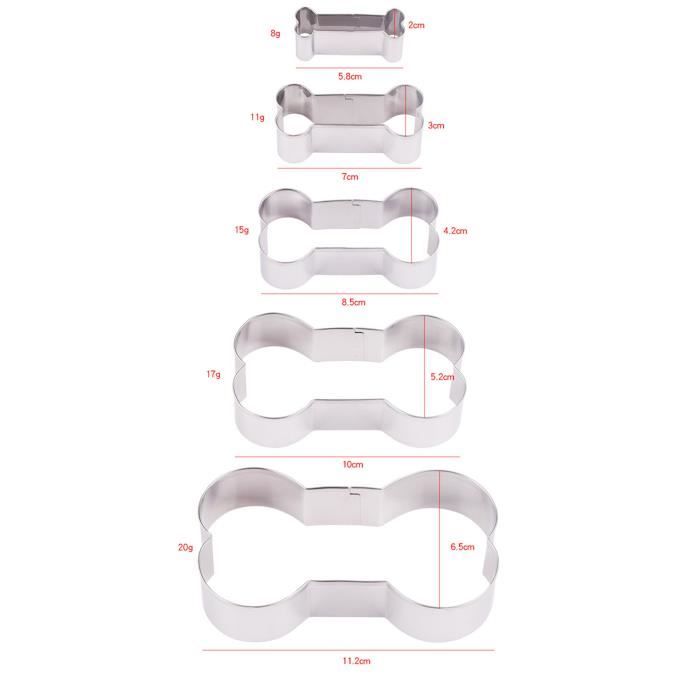 BekkiB - Emporte-pièce « Avion » – Env. 7,4 X 5,7 Cm – Emporte