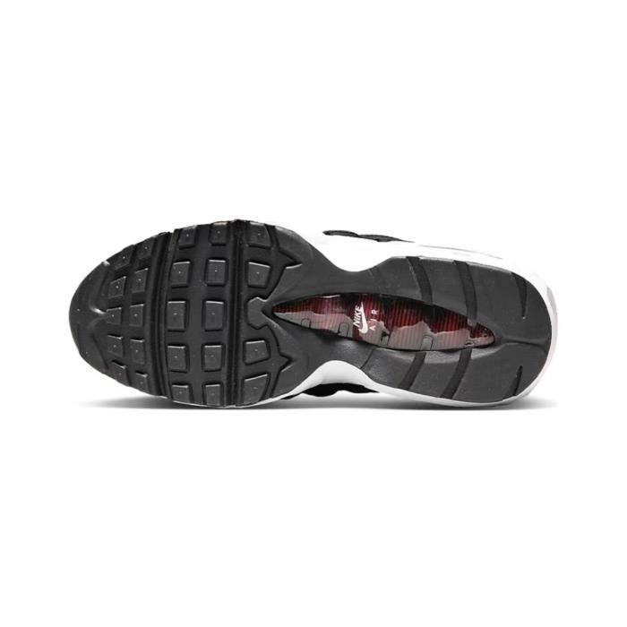Acheter Nike Air Max 95 recraft GS sneakers Noir Rouge Couleurs
