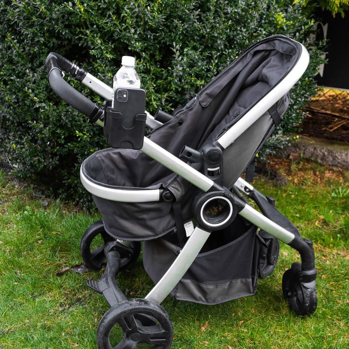 Porte gobelet landau 9 cm porte gobelet porte bouteille avec support pour telephone portable buggy accessoires bebe universels Cdiscount Puericulture Eveil bebe