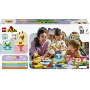 Magnetics Ecoferme - Jeu de construction - EDUCA - 28 pièces magnétiques, 2 animaux, 8 cartes - Dès 3 ans