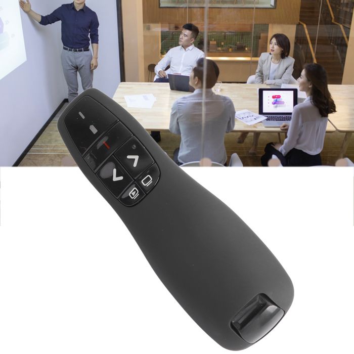 Présentateur USB-C - Connexion sans fil 2,4 GHz - Portée de 15 m Présentateur USB-C - Connexion sans fil 2,4 GHz - Portée de 15 m