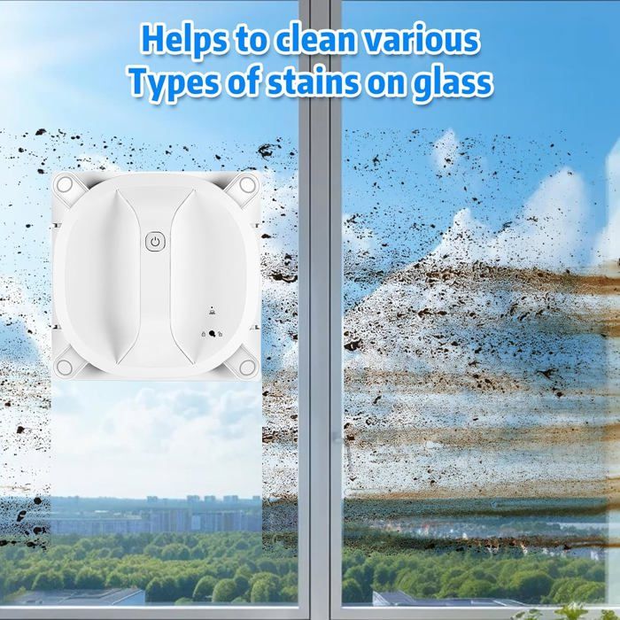 Bieiyhe Lot De 8 Lingettes Robot Lave Vitre Compatible Ecovacs Winbot W1 Pro - Serpillières Microfibre Lavables