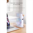 Humidificateur de Bureau Portable, Ventilateur de Climatiseur, Refroidisseur D'Air, Ventilateur de Pulvérisation pour Bureau,