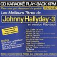 CD Karaoké Play-Back KPM Vol.47 "Johnny Hallyday Vol.03"-0