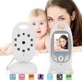 Ecoute-Bébé Babyphone Baby Monitor Bébé Moniteur + Température Surveillance + Vidéosurveillance + Nocturne Vision + 2 " LCD Couleur-0