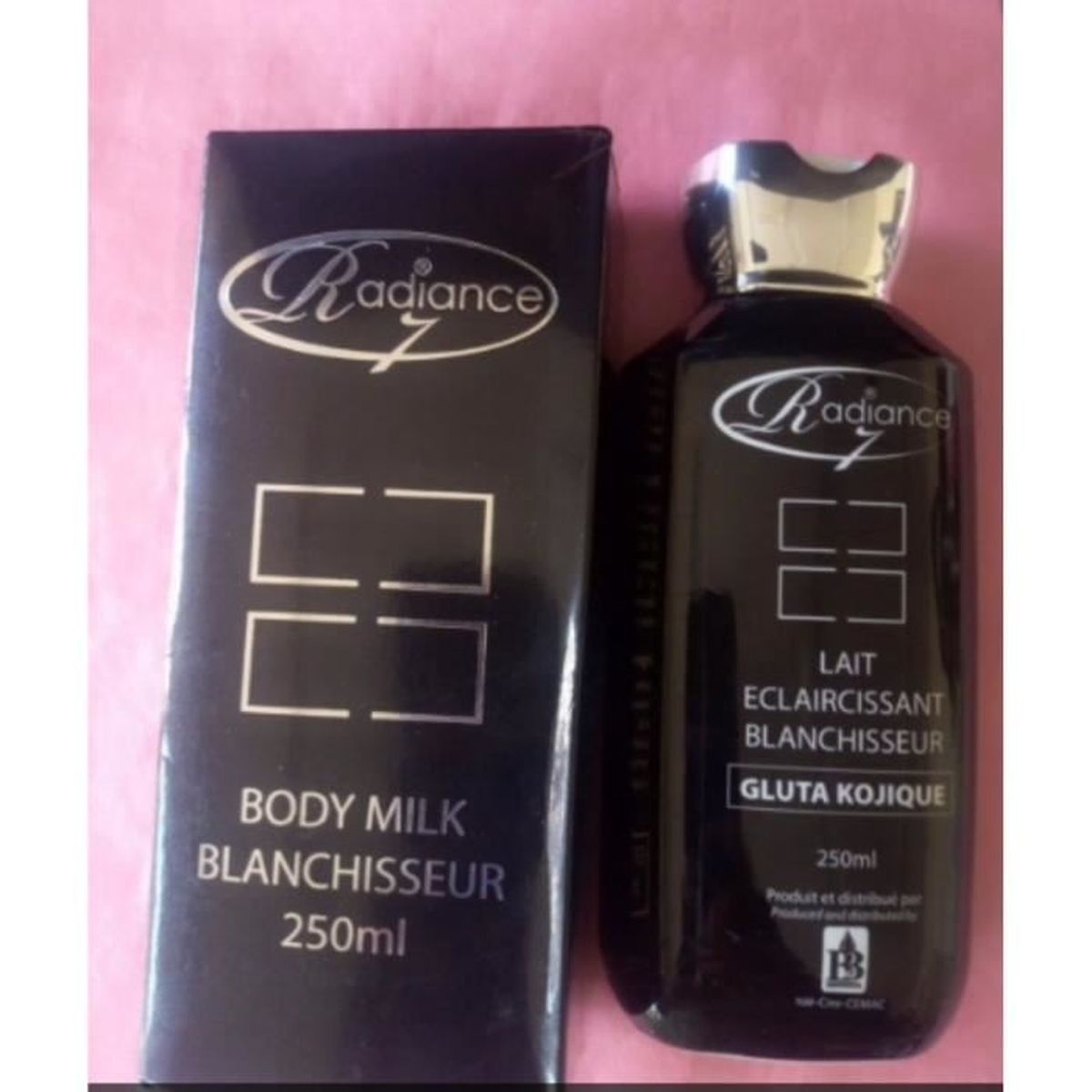 Lait De Beauté Glutathone Éclaircissant - Anti-imperfections 300ml - Ingrédients Naturels - Neuf