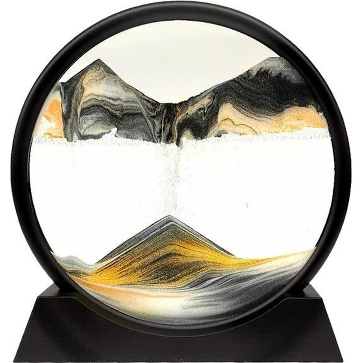 Peinture de Sable Qui Coule 3D, Sable Mouvant Art Image Dynamique Sable, Images de Sable Rotatives Dynamiques Paysage de Sable, Cadre en Verre Rond pour Décoration de Sablier de Paysage Peinture de Sable Qui Coule 3D, Sable Mouvant Art Image Dynamique Sable, Images de Sable Rotatives Dynamiques Paysage de Sable, Cadre en Verre Rond pour Décoration de Sablier de Paysage