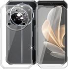 NO BRAND Coque pour Fossibot F109 5G (6.75") + 2 Pack Verre Trempé, Case Cover Étui Souple Silicone TPU Housse Protection Bumper