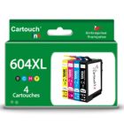 604XL - 4 Cartouches d'encre compatibles Epson 604 XL Ananas - cartouche epson 604 CARTOUCHINK pour epson XP 2200 XP 2205