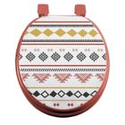 DOUCEUR D'INTERIEUR Abattant WC - PARIS PRIX - Esteban - 47cm - Terracotta - Universel