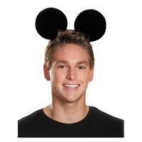Serre-tête Oreilles de Mickey Mouse - HORRORSHOP - Enfant - Noir - Licence Disney - 100% polyester