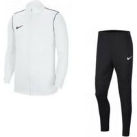 Jogging Nike Dri-Fit Blanc et Noir Homme - Multisport - Manches longues - Respirant