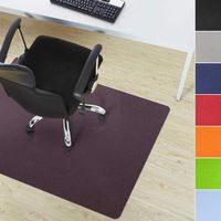 Tapis de Protection pour Sol 180 x 160 cm pour Chaise de Bureau COSTWAY