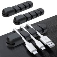 Attaches De Câble Magnétiques, Attaches De Câble Magnétiques Réutilisables En Silicone