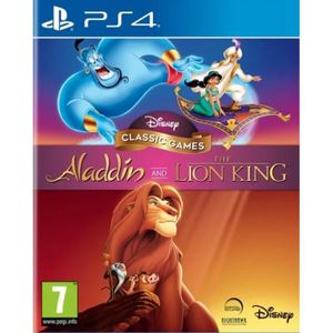 JEU PS4 Disney Classic Games Aladdin and The Lion King Jeu