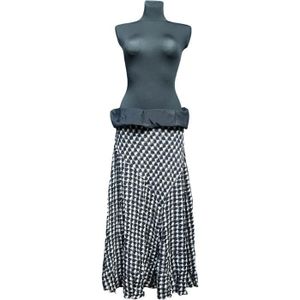 Jupe Crayon Balsamik Taille 44 - Noire En Toile - Fermeture éclair - Occasion Bon état